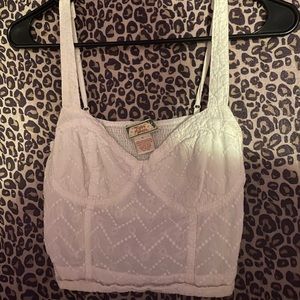 vintage lace tank